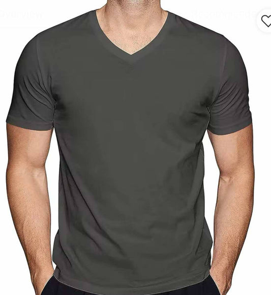 Men's V Neck T-shirt- Design 1